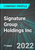 Signature Group Holdings Inc (RELY:NAS): Analytics, Extensive Financial Metrics, and Benchmarks Against Averages and Top Companies Within its Industry- Product Image
