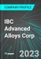 IBC Advanced Alloys Corp (IAALF:OTC): Analytics, Extensive Financial Metrics, and Benchmarks Against Averages and Top Companies Within its Industry - Product Thumbnail Image