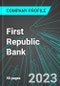 First Republic Bank (San Francisco CA) (FRC:NYS): Analytics, Extensive Financial Metrics, and Benchmarks Against Averages and Top Companies Within its Industry - Product Thumbnail Image
