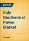 Italy Geothermal Power Market Size and Trends by Installed Capacity, Generation and Technology, Regulations, Power Plants, Key Players and Forecast, 2022-2035 - Product Thumbnail Image