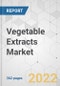 Vegetable Extracts Market - Global Industry Analysis, Size, Share, Growth, Trends, and Forecast, 2021-2031 - Product Image
