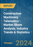 Construction Machinery Telematics - Market Share Analysis, Industry Trends & Statistics, Growth Forecasts 2019 - 2029- Product Image