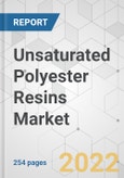 Unsaturated Polyester Resins Market - Global Industry Analysis, Size, Share, Growth, Trends, and Forecast, 2021-2031- Product Image
