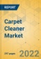 Carpet Cleaner Market - Global Outlook & Forecast 2022-2027 - Product Image