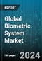 Global Biometric System Market by Component (Hardware, Software), Authentication Type (Multi-Factor Authentication, Single-Factor Authentication), Functionality, Vertical - Forecast 2024-2030 - Product Image