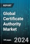 Global Certificate Authority Market by Component (Certificate Types, Services), Organization Size (Large Enterprises, Medium & Small Sized Enterprises), Vertical - Forecast 2024-2030 - Product Thumbnail Image