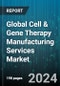 Global Cell & Gene Therapy Manufacturing Services Market by Type (Cell Therapy, Gene Therapy), Indication (Cardiovascular Diseases, Central Nervous System Disorders, Infectious Diseases), Application, End-User - Forecast 2024-2030 - Product Image