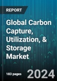 Global Carbon Capture, Utilization, & Storage Market by Service (Capture, Storage, Transportation), Technology (Oxy-Fuel Combustion Capture, Post-Combustion Capture, Pre-Combustion Capture), End-Use Industry - Forecast 2024-2030- Product Image