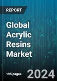 Global Acrylic Resins Market by Chemistry (Acrylates, Hybrid, Methacrylates), Solvency (Solvent-Based, Water-Based), Application, End-Use Industry - Forecast 2024-2030- Product Image