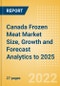 Canada Frozen Meat (Meat) Market Size, Growth and Forecast Analytics to 2025 - Product Image