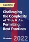 Challenging the Complexity of Title V Air Permitting: Best Practices - Webinar (Recorded) - Product Thumbnail Image