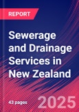 Sewerage and Drainage Services in New Zealand - Market Analysis Report 2015-2030- Product Image