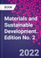 Materials and Sustainable Development. Edition No. 2 - Product Thumbnail Image
