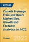 Canada Fromage Frais and Quark (Dairy and Soy Food) Market Size, Growth and Forecast Analytics to 2025 - Product Image