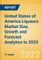 United States of America (USA) Liqueurs (Spirits) Market Size, Growth and Forecast Analytics to 2025 - Product Image