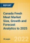 Canada Fresh Meat (Counter) (Meat) Market Size, Growth and Forecast Analytics to 2025 - Product Image