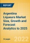 Argentina Liqueurs (Spirits) Market Size, Growth and Forecast Analytics to 2025 - Product Thumbnail Image