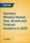 Germany Whiskey (Spirits) Market Size, Growth and Forecast Analytics to 2025 - Product Thumbnail Image