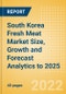 South Korea Fresh Meat (Counter) (Meat) Market Size, Growth and Forecast Analytics to 2025 - Product Thumbnail Image