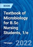 Textbook of Microbiology for B.Sc Nursing Students, 1/e- Product Image