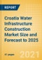 Croatia Water Infrastructure Construction Market Size and Forecast to 2025 (including New Construction, Repair and Maintenance, Refurbishment and Demolition and Materials, Equipment and Services costs) - Product Thumbnail Image