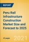 Peru Rail Infrastructure Construction Market Size and Forecast to 2025 (including New Construction, Repair and Maintenance, Refurbishment and Demolition and Materials, Equipment and Services costs) - Product Thumbnail Image