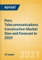 Peru Telecommunications Construction Market Size and Forecast to 2025 (including New Construction, Repair and Maintenance, Refurbishment and Demolition and Materials, Equipment and Services costs) - Product Image