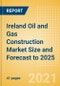 Ireland Oil and Gas Construction Market Size and Forecast to 2025 (including New Construction, Repair and Maintenance, Refurbishment and Demolition and Materials, Equipment and Services costs) - Product Thumbnail Image