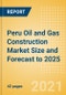 Peru Oil and Gas Construction Market Size and Forecast to 2025 (including New Construction, Repair and Maintenance, Refurbishment and Demolition and Materials, Equipment and Services costs) - Product Thumbnail Image