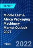 Middle East & Africa Packaging Machinery Market Outlook 2027- Product Image