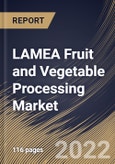 LAMEA Fruit and Vegetable Processing Market Size, Share & Industry Trends Analysis Report By Mode of Operation (Automatic and Semi-Automatic), By Product Type, By Type, By Equipment Type, By Country and Growth Forecast, 2022-2028- Product Image