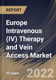 Europe Intravenous (IV) Therapy and Vein Access Market Size, Share & Industry Trends Analysis Report By End User (Hospitals, Ambulatory Surgical Center, and Clinics), By Application, By Type, By Country and Growth Forecast, 2022-2028- Product Image