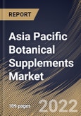 Asia Pacific Botanical Supplements Market Size, Share & Industry Trends Analysis Report By Source, By Form, By Application, By Distribution Channel (Online and Offline), By Country and Growth Forecast, 2022-2028- Product Image