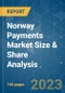 Norway Payments Market Size & Share Analysis - Growth Trends & Forecasts (2023 - 2028) - Product Thumbnail Image