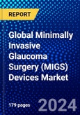 Global Minimally Invasive Glaucoma Surgery (MIGS) Devices Market (2023-2028) by Target, Surgery, Product, End User, Geography, Competitive Analysis, and Impact of Covid-19, Ansoff Analysis- Product Image