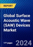 Global Surface Acoustic Wave (SAW) Devices Market (2023-2028) by Devices, End Use Industry, Geography, Competitive Analysis, and Impact of Covid-19, Ansoff Analysis- Product Image