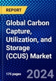 Global Carbon Capture, Utilization, and Storage (CCUS) Market (2022-2027) by Service, Technology, End-Use Industry, Geography, Competitive Analysis, and the Impact of Covid-19 with Ansoff Analysis- Product Image