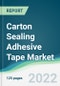 Carton Sealing Adhesive Tape Market - Forecasts from 2022 to 2027 - Product Thumbnail Image