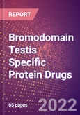 Bromodomain Testis Specific Protein (Cancer/Testis Antigen 9 or RING3 Like Protein or BRDT) Drugs in Development by Therapy Areas and Indications, Stages, MoA, RoA, Molecule Type and Key Players, 2022 Update- Product Image