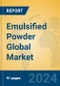 Emulsified Powder Global Market Insights 2023, Analysis and Forecast to 2028, by Manufacturers, Regions, Technology, Application, Product Type - Product Thumbnail Image