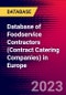 Database of Foodservice Contractors (Contract Catering Companies) in Europe - Product Image