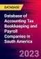Database of Accounting Tax Bookkeeping and Payroll Companies in South America - Product Thumbnail Image