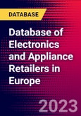 Database of Electronics and Appliance Retailers in Europe- Product Image