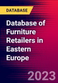 Database of Furniture Retailers in Eastern Europe- Product Image