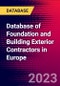 Database of Foundation and Building Exterior Contractors in Europe - Product Thumbnail Image