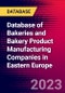 Database of Bakeries and Bakery Product Manufacturing Companies in Eastern Europe - Product Image
