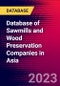 Database of Sawmills and Wood Preservation Companies in Asia - Product Thumbnail Image
