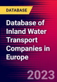 Database of Inland Water Transport Companies in Europe- Product Image