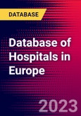 Database of Hospitals in Europe- Product Image