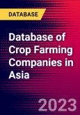 Database of Crop Farming Companies in Asia- Product Image